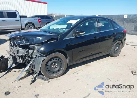 2017 Ford Focus Titanium from USA, damaged, VIN 1FADP3J24HL295571
